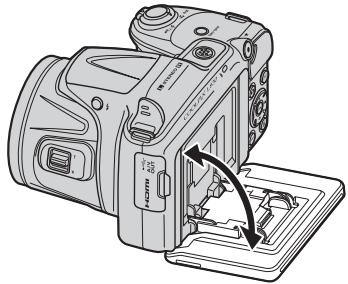 NIKON COOLPIX L830 - Modification de l'angle du moniteur - 1