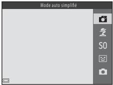 NIKON COOLPIX L830 - Lorsque Mode auto simplifie s'affiche, appuyez sur la commande OK. - 1