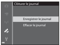 NIKON COOLPIX S9900 - Arrêt de l'enregistrement du journal pour l'enregistrer sur des cartes mémoire - 2