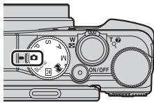 NIKON COOLPIX S9900 - Positionnez le selecteur de mode sur - 1