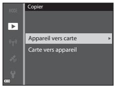 NIKON COOLPIX S9900 - Copier (Copie entre la carte mémoire et la mémoire interne) - 1