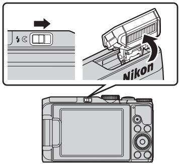 NIKON COOLPIX S9900 - Mode de flash - 1