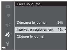 NIKON COOLPIX S9900 - Enregistrement du journal contenant les informations sur les déplacements - 1