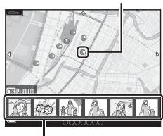 NIKON COOLPIX S9900 - Affichage du lieu de prise de vue sur la carte (en mode de visualisation) - 1