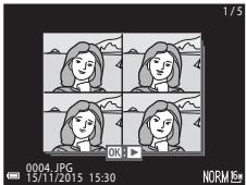 NIKON COOLPIX S9900 - Utilisation de la fonction Mosaïque portrait - 1