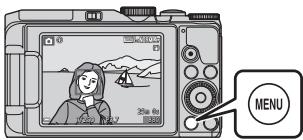 NIKON COOLPIX S9900 - Fonctions pouvant être régées à l'aide de la commande MENU (Menu) - 1