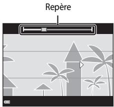 NIKON COOLPIX S9900 - Déplacez l'appareil photo dans l'une des quatre directions jusqu'à ce que le repère atteigne la fin. - 1