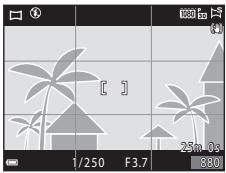 NIKON COOLPIX S9900 - Cadrez la première portion de la scène du panoramaque, puis appuyez sur le déclencueur à mi-course pour régler la mise au point. - 1