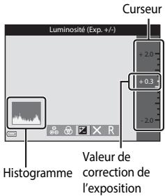 NIKON COOLPIX S9900 - Luminosite (correction d'exposition) - 1