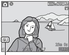 NIKON COOLPIX S9900 - Vérifiez la réception de données de position sur l'écran de prise de vue. - 1