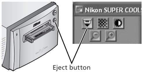 NIKON COOLSCAN 9000,  9000 - Removing Holders - 1