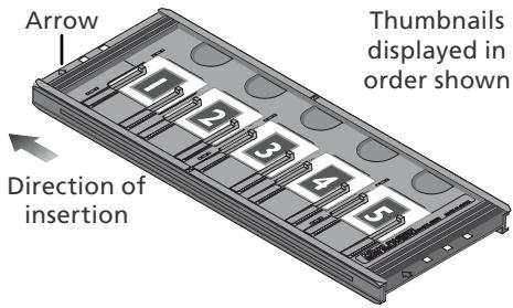 NIKON COOLSCAN 9000,  9000 - FH-835M Holder for 35-mm Slides - 2