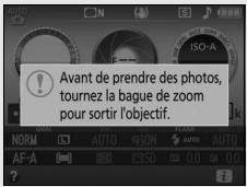 NIKON D3400 - Objectifs dotés d'une « commande de déverrouillage de l'objet rétractable - 2