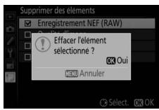 NIKON D5300 - Supprimer les éléments sélectionnés. - 2