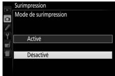 NIKON D5300 - Interruption des surimpressions - 1