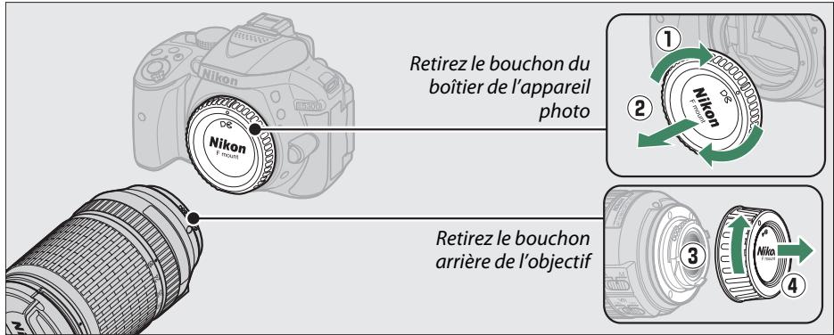 NIKON D5300 - Fixer un objectif. - 1