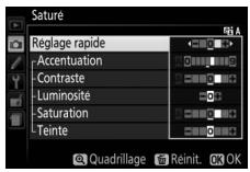 NIKON D5300 - Modifier le picture control sélectionné. - 2