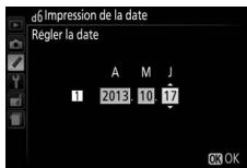 NIKON D5300 - Saisir la première date. - 1