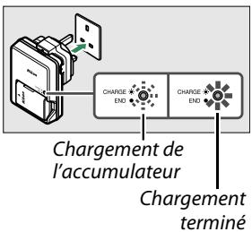NIKON D5300 - Charger l'accumulateur. - 3
