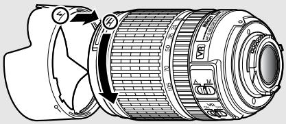 NIKON D7200 - Accessoires fournis avec l'af-s DX NIKKOR 18-105 mm f/3.5-5.6g ED VR - 1
