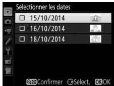 NIKON D7200 - Sélectionnez les dates souhaitées. - 1
