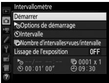 NIKON D7200 - Sélectionnez intervallomètre. - 2