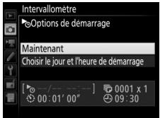 NIKON D7200 - Modifiez les réglages de l'intervallomètre. - 2
