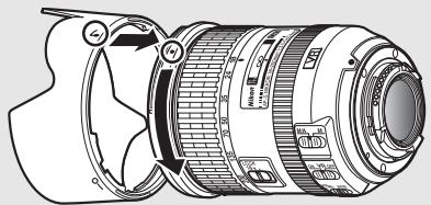NIKON D7200 - Accessoires fournis avec l'af-s DX NIKKOR 18-200 mm f/3.5-5.6g ED VR II - 1