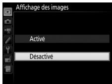 NIKON D7200 - Affichez les options. - 2