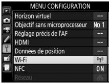 NIKON D7200 - Activez le wi-fi intégré de l'appareil photo. - 1