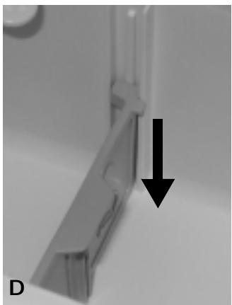 WHIRLPOOL AWO/D 45210 - Comment positionner le séparateur dans le compartiment de lavage principal pour le détergent en poudre ou liquide - 4