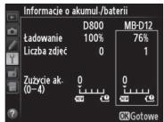 NIKON MB-12 - Informacja o zasilaniu - 1