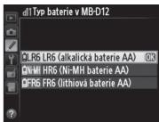 NIKON MB-12 - Stav baterie - 2