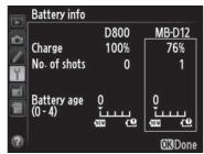 NIKON MB-12 - Battery Info - 1