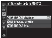 NIKON MB-12 - Nivel de la bateria - 2