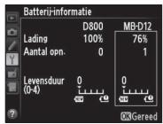 NIKON MB-12 - Batterjinformatie - 1