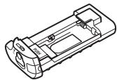 NIKON MB-12 - A MB-D12 e os acessórios fornecidos - 2
