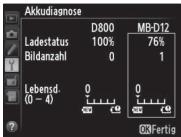 NIKON MB-12 - Akkudiagnose - 1