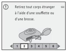 NIKON S32 - Messages relatifs à l'étanchéité - 2