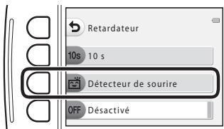 NIKON S32 - Utilisation du détecteur de sourire - 1