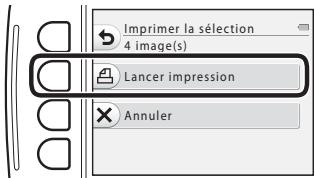 NIKON S32 - Appuyez sur puis sur la commande polyvalente 2, 3 ou 4 pour sélectionner la méthode d'impression. - 3