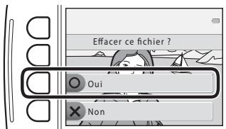 NIKON S32 - Lorsque le message de confirmation s'affiche, appuyez sur la commande polyvalente 3 (o oui) - 1