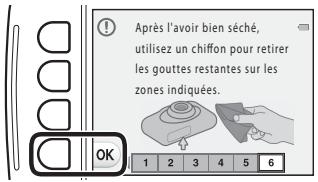 NIKON S32 - Appuyez sur la commande polyvalente 3 (o oui). - 4