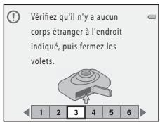 NIKON S32 - Messages relatifs à l'étanchéité - 3
