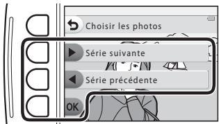 NIKON S32 - Appuyez sur la commande polyvalente 2 (choisissez les photos). - 2