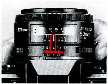 NIKON SB-20 - Select appropriate aperture and set aperture index knob. - 1