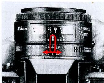 NIKON SB-20 - Align film speed in use with the film speed index. - 3