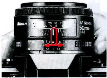 NIKON SB-20 - Set aperture. - 1