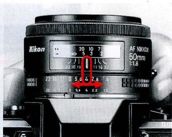 NIKON SB-20 - Align film speed in use with the film speed index. - 3