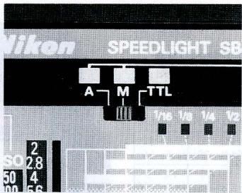 NIKON SB-20 - M Mode (for Manual Flash Exposure Control) - 1